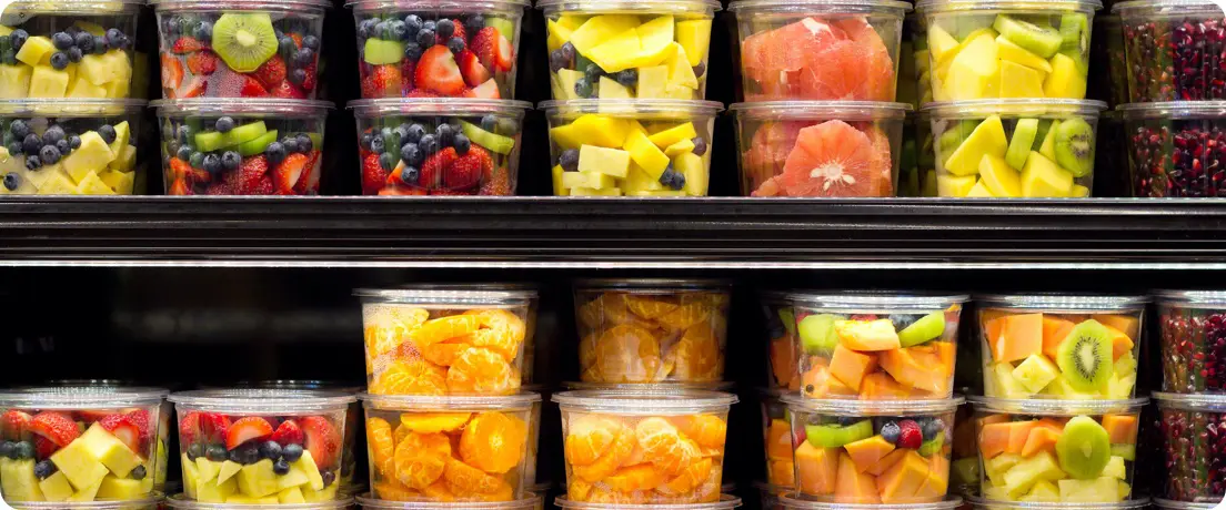 Gas monitoring in food packaging